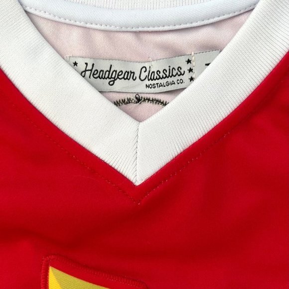 Power Rangers Mighty  Morphin Headgear Classics Embroidered Basketball Jersey 23 - Picture 3 of 5